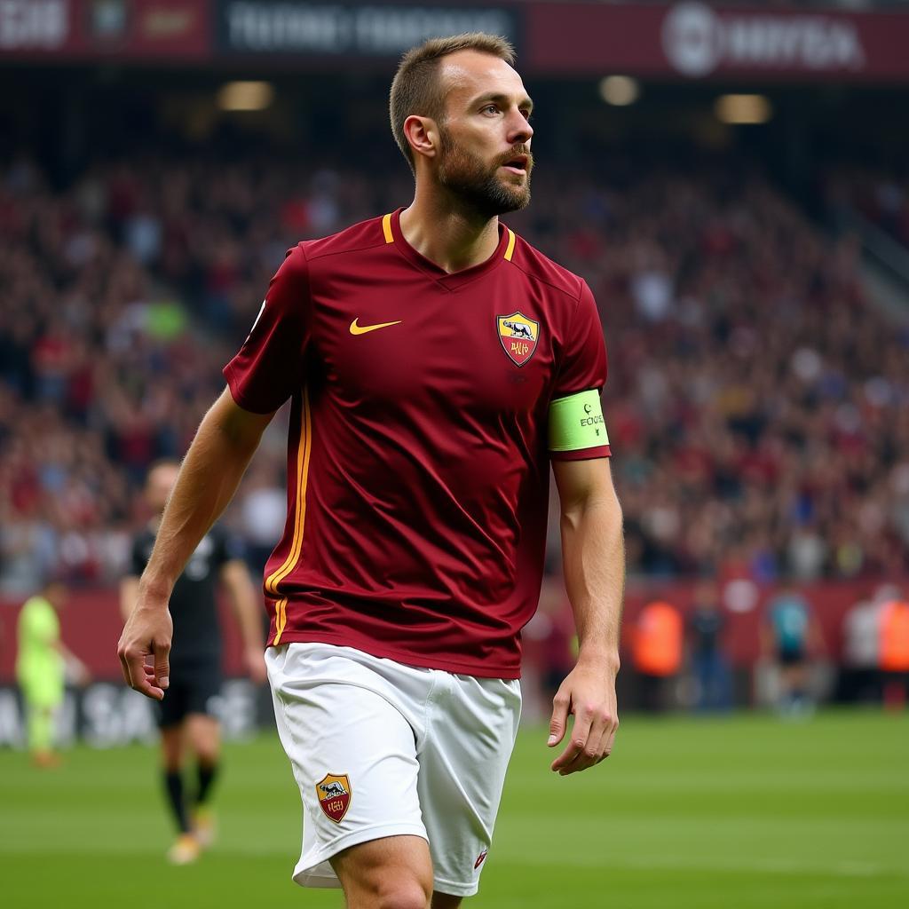 De Rossi trong màu áo AS Roma