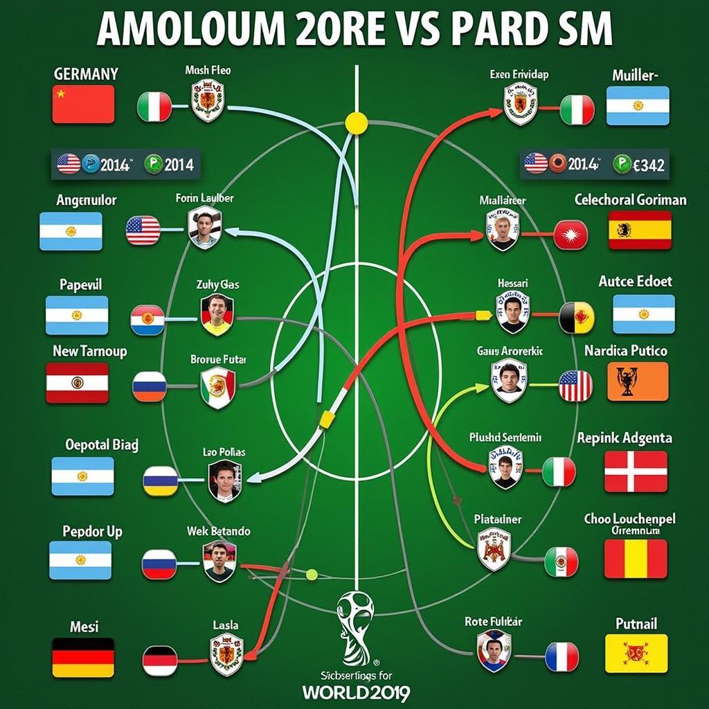 Đường đến Maracana: Hành trình của Đức và Argentina tại World Cup 2014