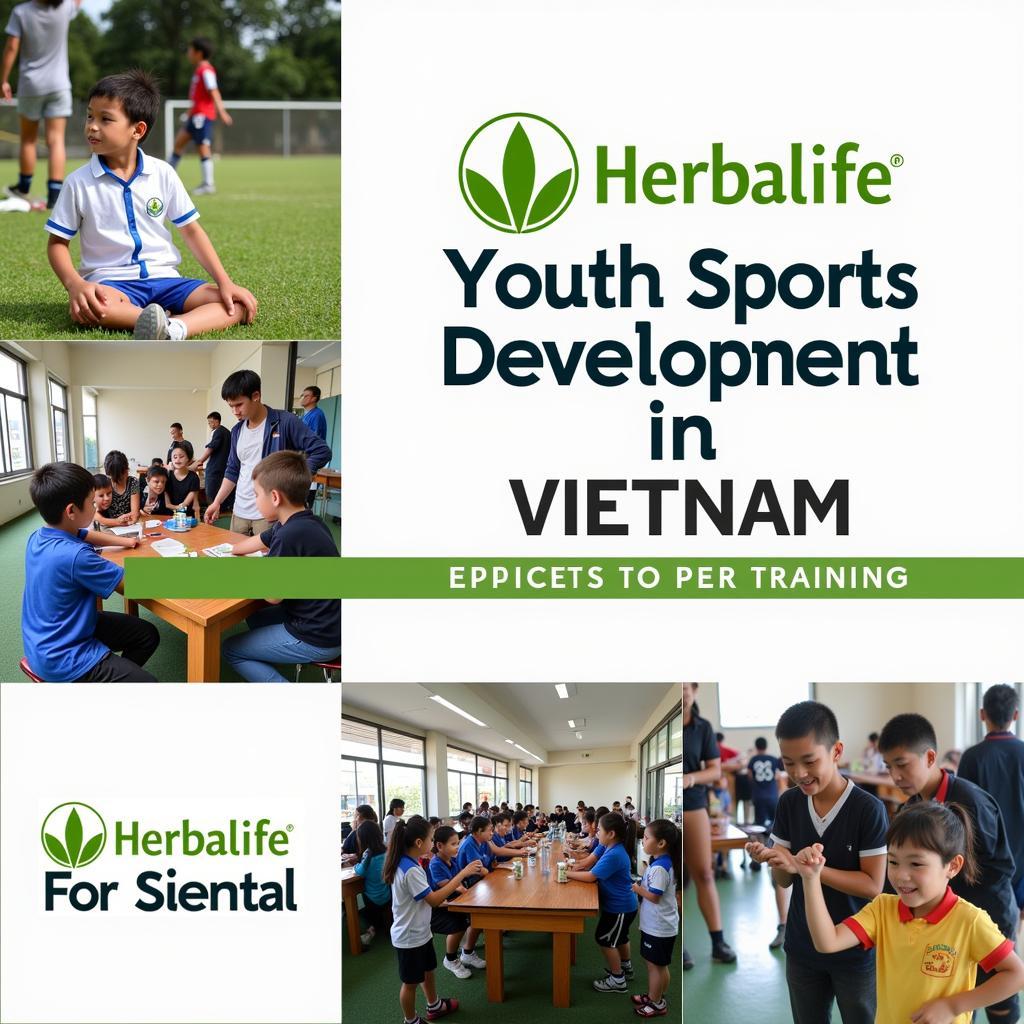 Herbalife đồng hành cùng thể thao trẻ Việt Nam