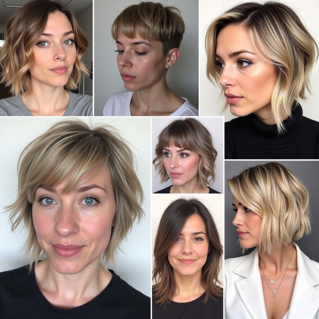 Highlights for Short Hair