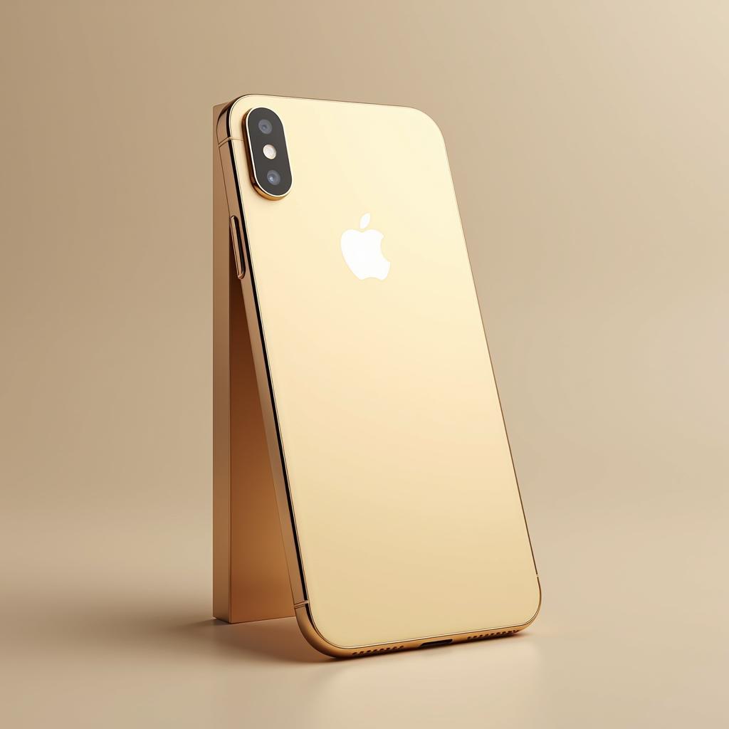 iPhone X màu vàng sang trọng, nổi bật với thiết kế tinh tế và hiện đại