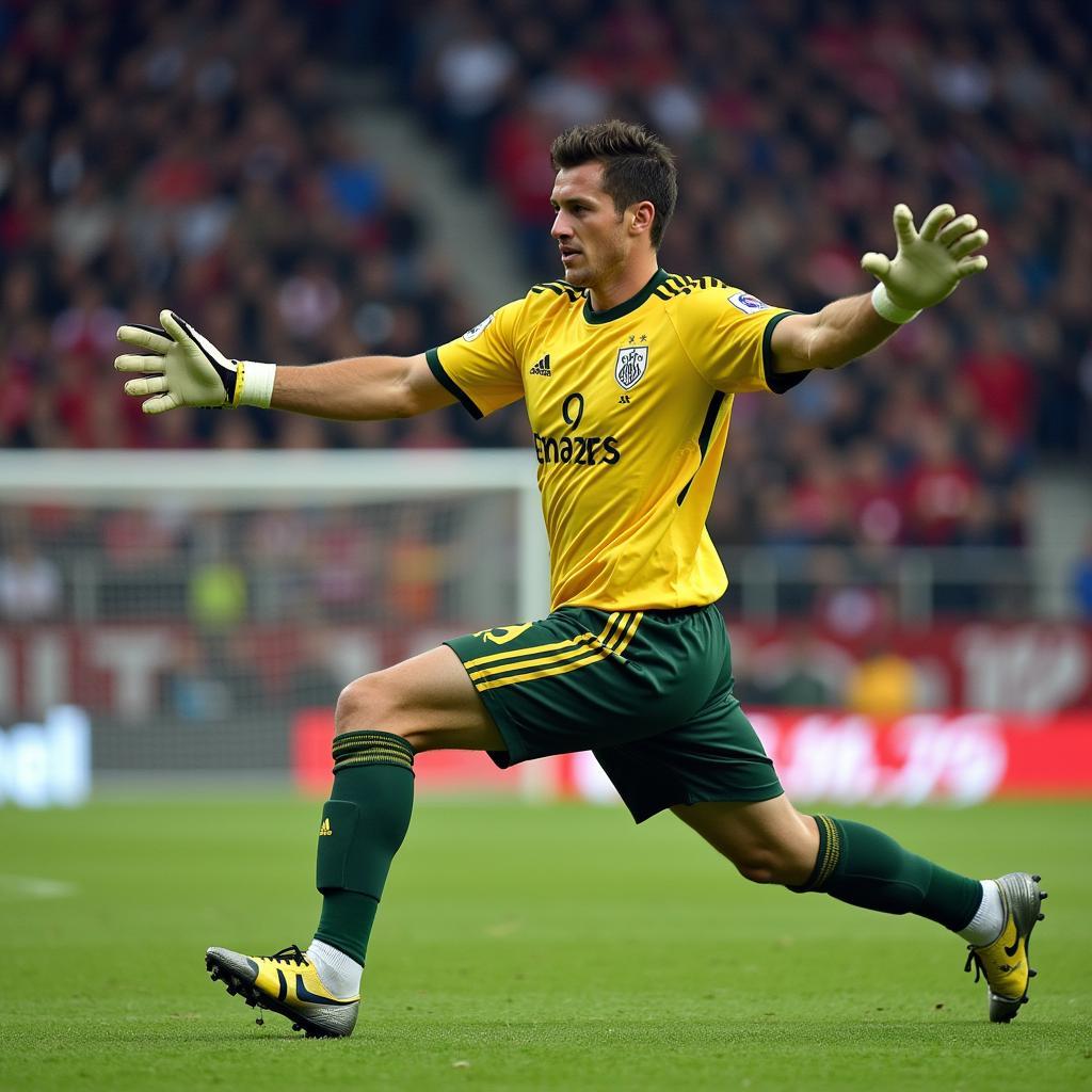 Maarten Stekelenburg trong màu áo Ajax Amsterdam