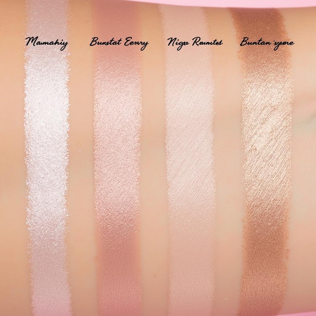 MAC Lunar New Year 2020 Highlighter Swatch