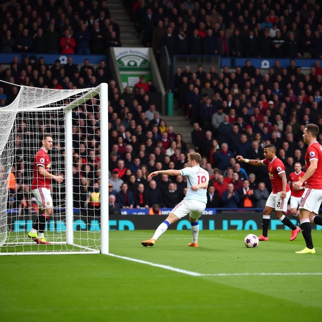 Manchester United vs Cardiff City: Bàn thắng đẹp mắt