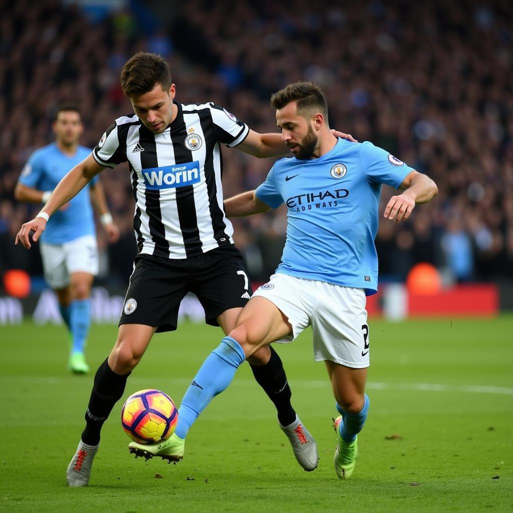 Highlights Newcastle vs Man City: Trận đấu đỉnh cao